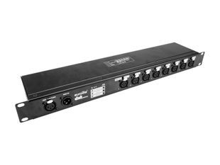 EUROLITE DXT-SP 1in/8out PRO DMX RDM Splitter 3pol XLR EL-0548 фото