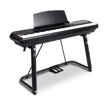 Цифровое фортепиано Pearl River P60BK+"U" стойка+тройная педаль фото 1