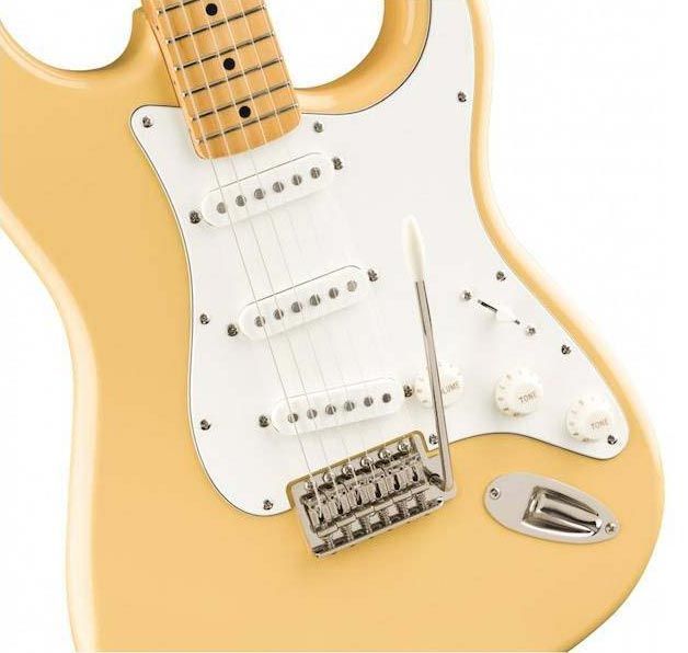 SQUIER by FENDER CLASSIC VIBE 70s FSR STRAT MN VINTAGE WHITE Электрогитара SQ-0155 фото
