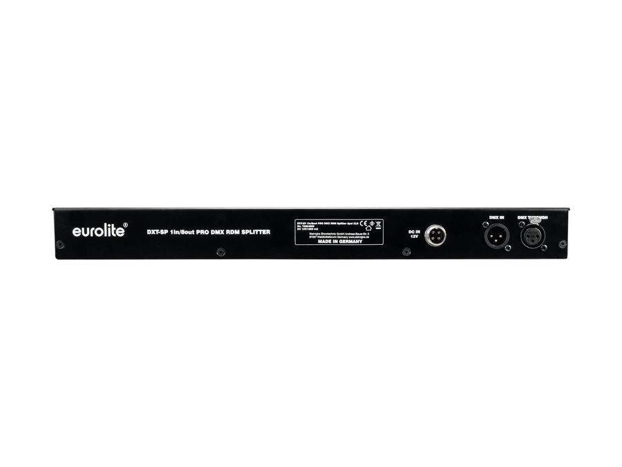 EUROLITE DXT-SP 1in/8out PRO DMX RDM Splitter 3pol XLR EL-0548 фото