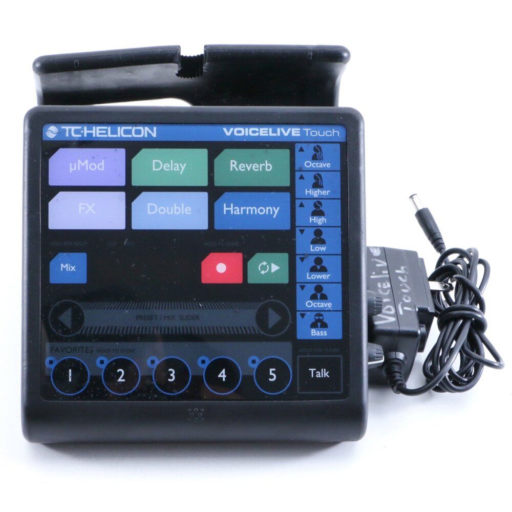 Отличие вокального процессора tc helicon voicelive touch от tc helicon voicelive touch 2