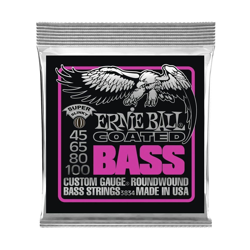 Струни для бас-гітари 45-100 Ernie Ball P03834 EB-0110 фото