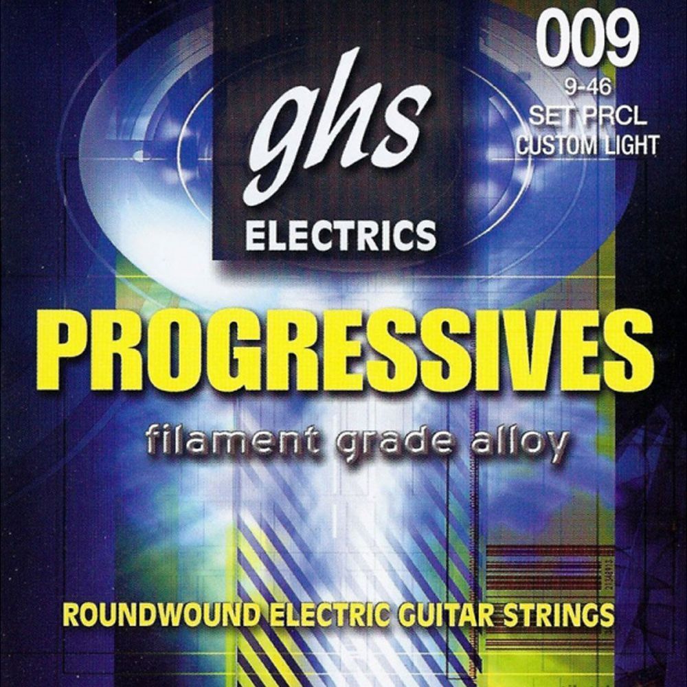 Струны для электрогитары GHS PRCL серии Progressives GH-0270 фото