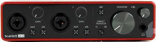 FOCUSRITE Scarlett 2i2 3rd Gen Аудиоинтерфейс — купить от