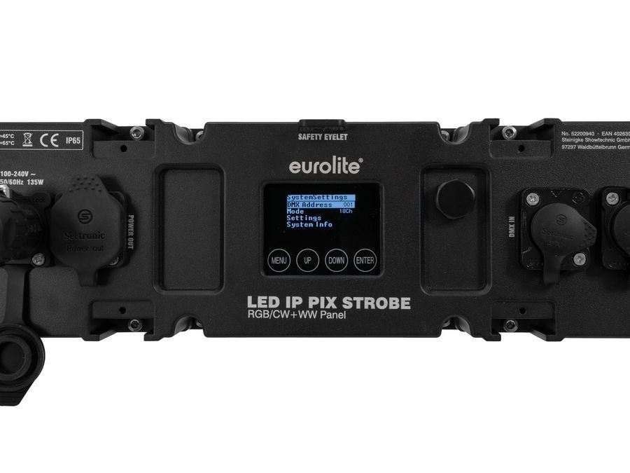 EUROLITE LED IP PIX Strobe RGB CW+WW EL-0832 фото