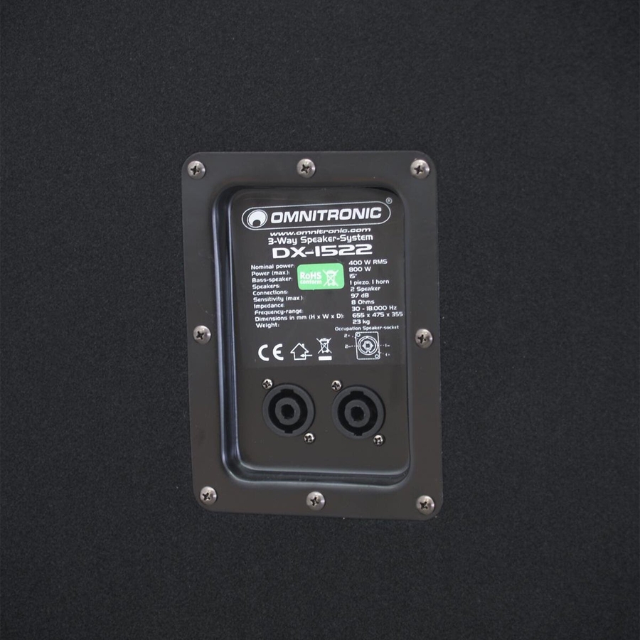 Пасивна акустична система Omnitronic DX-1522 фото 4