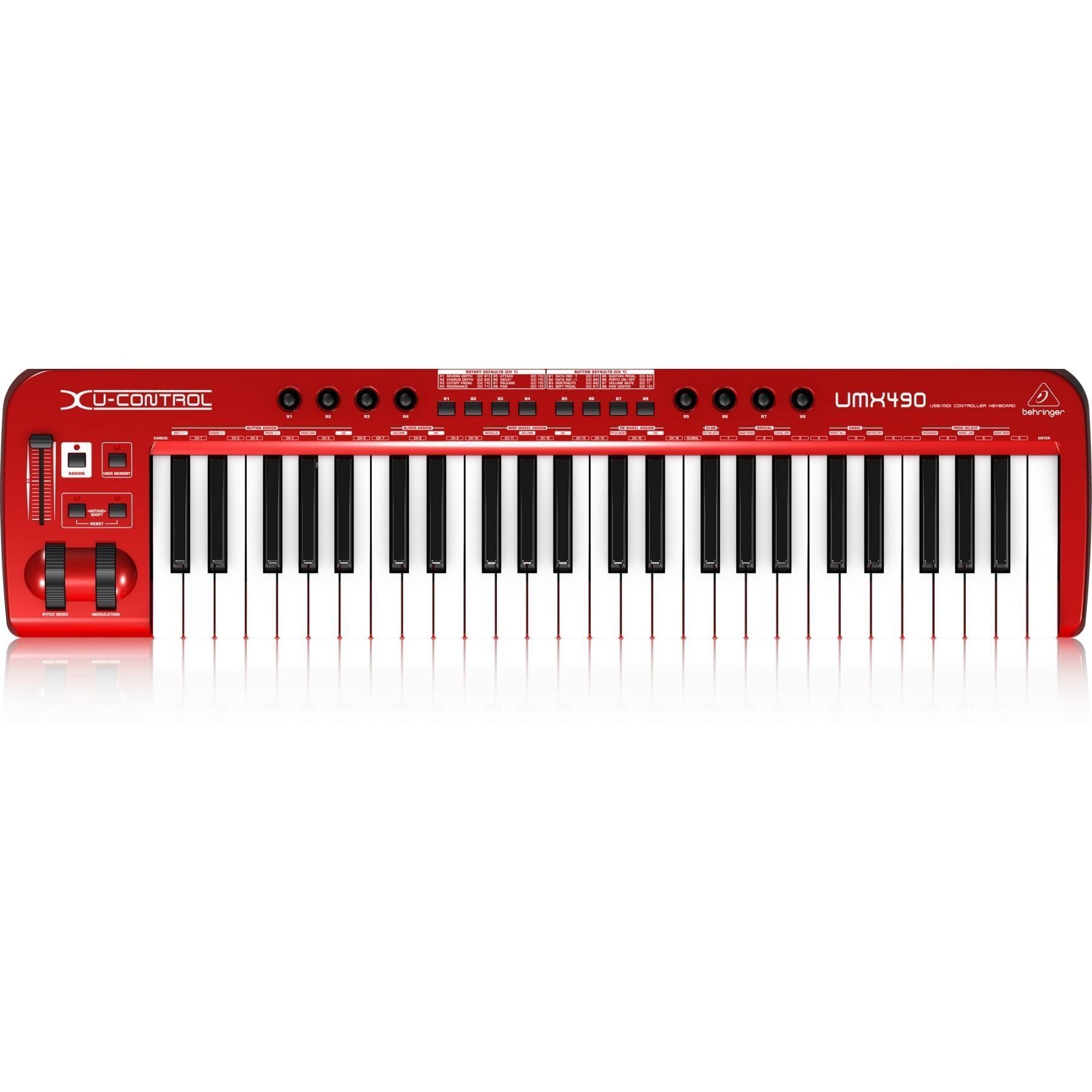 Midi-клавиатура Behringer UMX490 — купить от официального