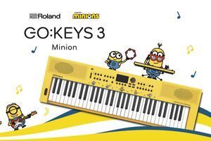 Roland анонсував GO:KEYS 3 Minion - лімітовану серію яскравого синтезатора  фото