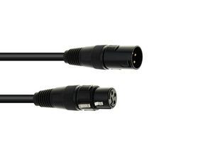 EUROLITE DMX cable XLR 3pin 20m bk EL-0511 фото