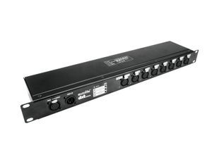 EUROLITE DXT-SP 1in/8out PRO DMX RDM Splitter 5pol XLR EL-0549 фото