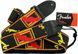 Ремінь для гітари Fender 2 Monogrammed Black/Yellow/Red Strap FE-0006 фото