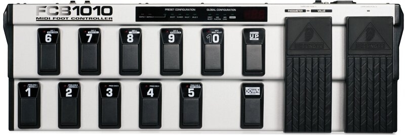 Гитарный Midi контроллер Behringer MIDI Foot Controller FCB1010 фото 3