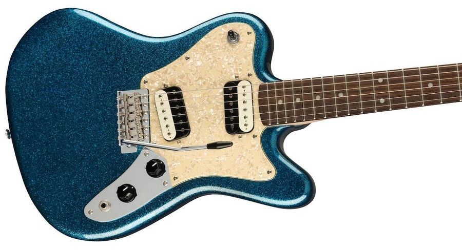 SQUIER by FENDER PARANORMAL SUPER SONIC LRL BLUE SPARKLE Электрогитара SQ-0190 фото