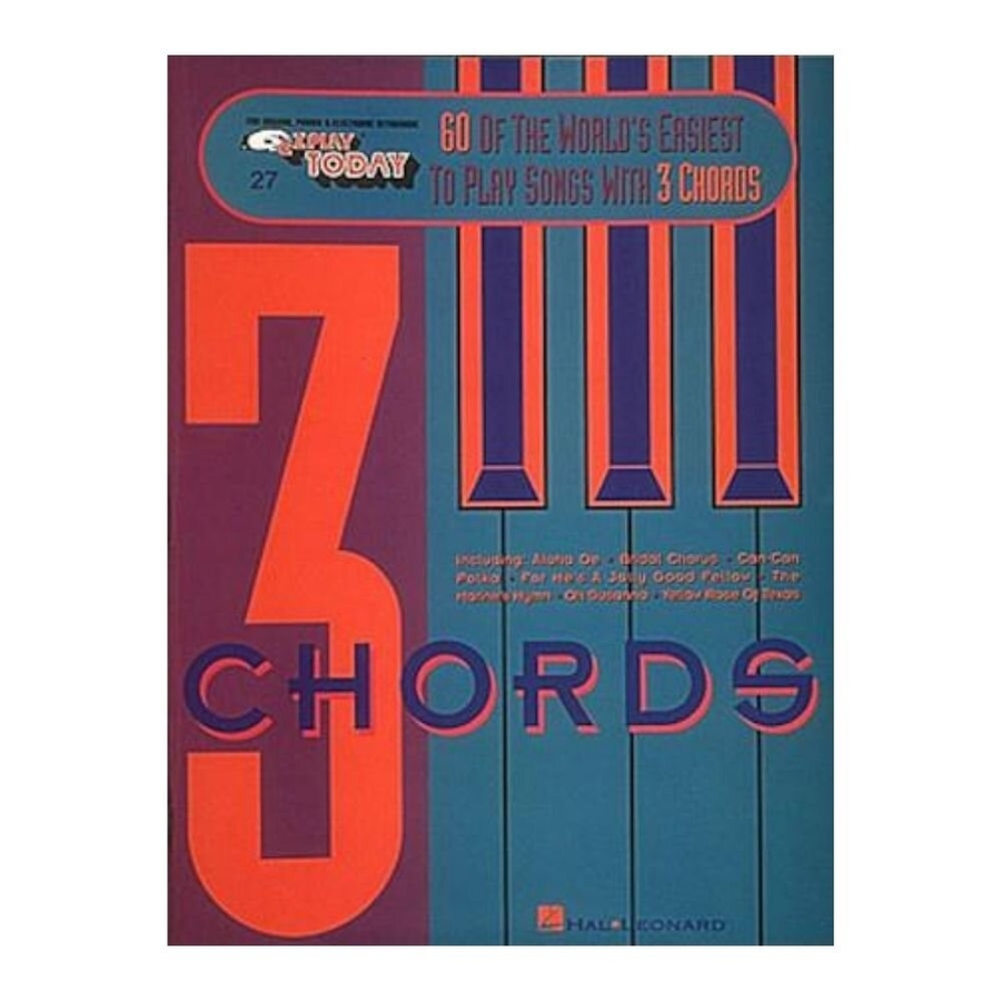 60 of the World's Easiest to Play Songs with 3 Chords Hal Leonard 1236 Ноты по вокалу фото 1