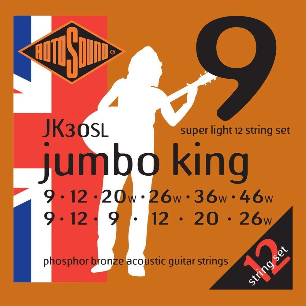 Гітарні струни Rotosound JK30SL RS-0132 фото
