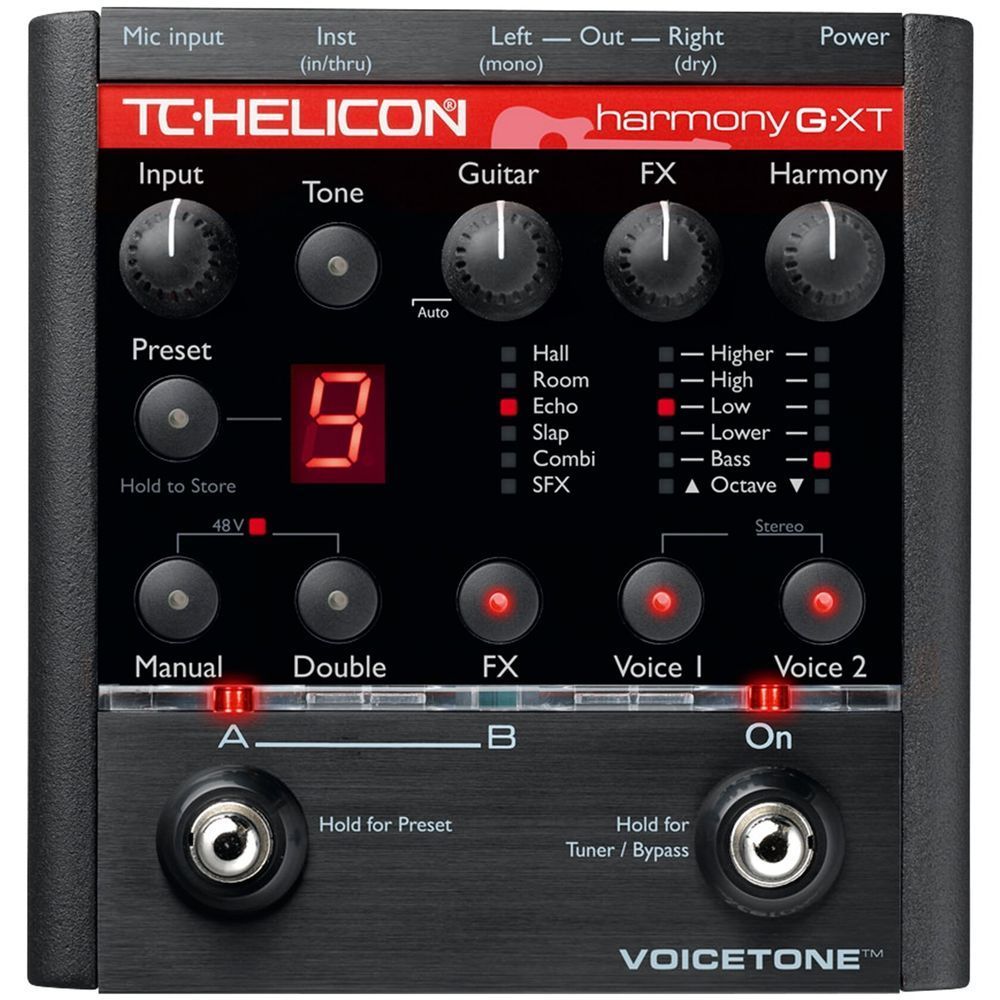 Вокальний процесор TC HELICON VoiceTone Harmony-G XT TE-0113 фото