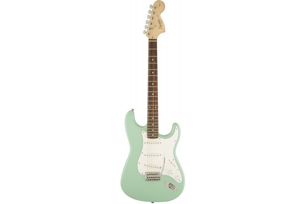 SQUIER by FENDER AFFINITY STRATOCASTER LRL SURF GREEN Электрогитара SQ-0099 фото