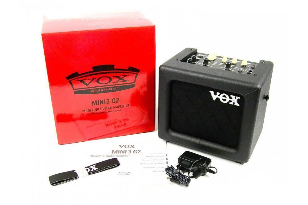 VOX MINI3-G2-BK Гитарный комбоусилитель VO-0026 фото