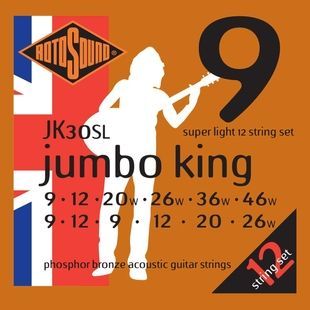 Гітарні струни Rotosound JK30SL RS-0132 фото