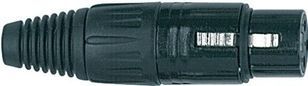 XLR разйом PROEL XLR3FVBK PR-5583 фото