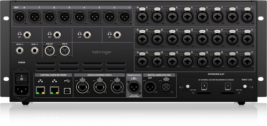 DTM・DAW DSPro EtherFace3x AES50.Midas behringer Цифровий мікшер Behringer Wing Rack — купити від офіційного