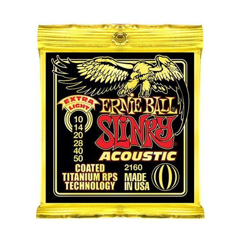 Струни для акустичної гітари 10-50 Ernie Ball P02160 EB-0098 фото