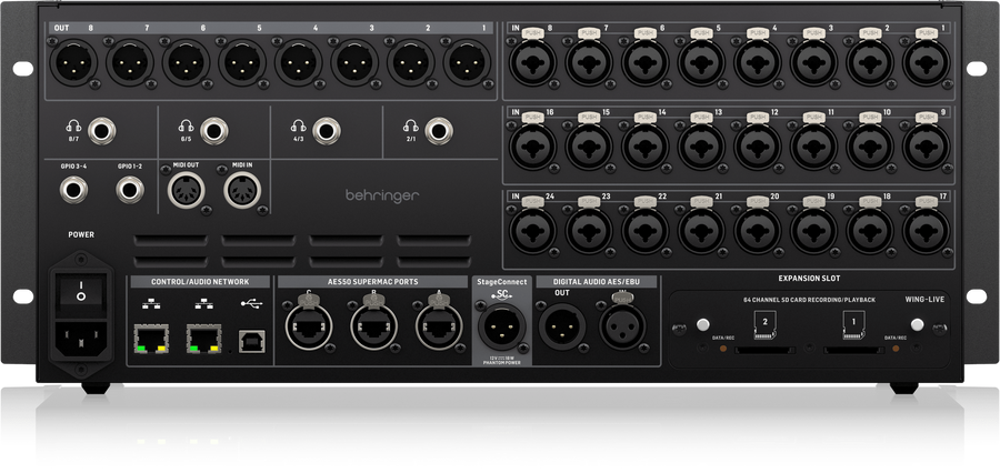 Цифровий мікшер Behringer Wing Rack BE-1143 фото