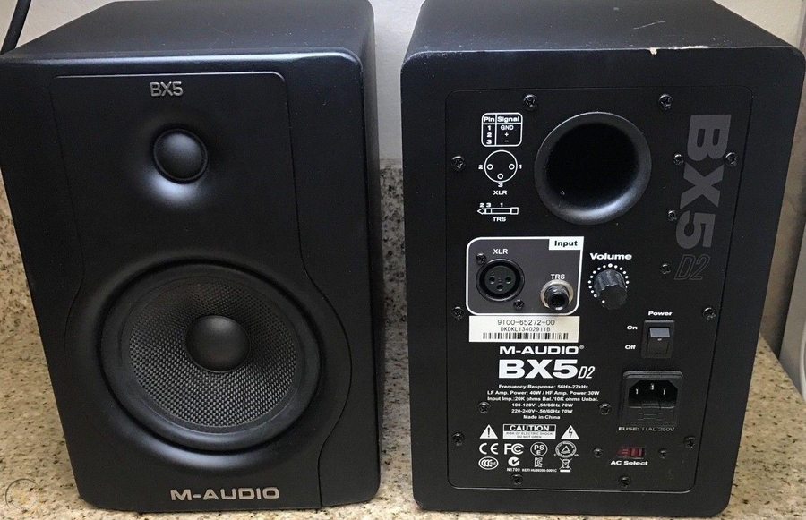 Студійні монітори М-Audio BX5 D2 Pair фото 3
