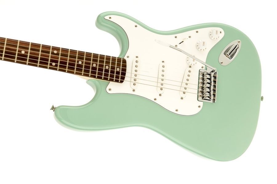 SQUIER by FENDER AFFINITY STRATOCASTER LRL SURF GREEN Электрогитара SQ-0099 фото