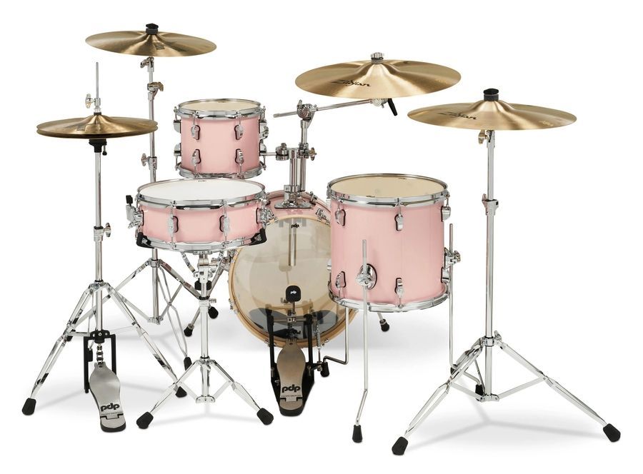 PDP PDNY1604EL New Yorker Shell Pack, 4-Piece Pale Rose Sparkle Finish Ply PD-0147 фото