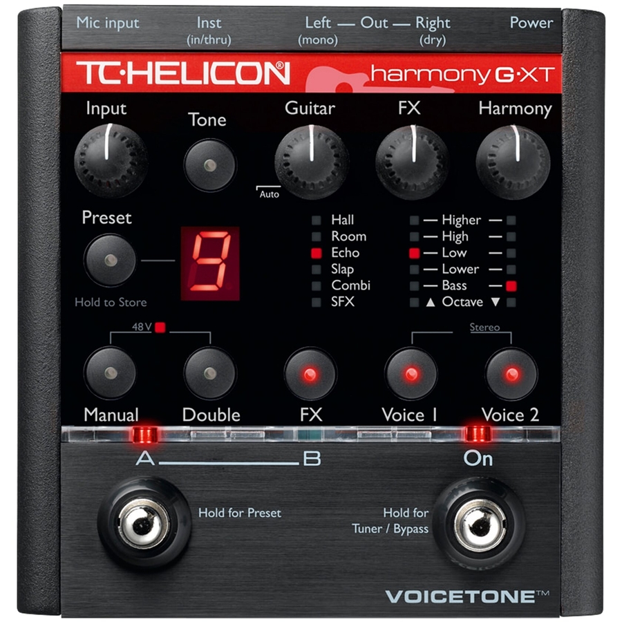 Вокальний процесор TC HELICON VoiceTone Harmony-G XT фото 1