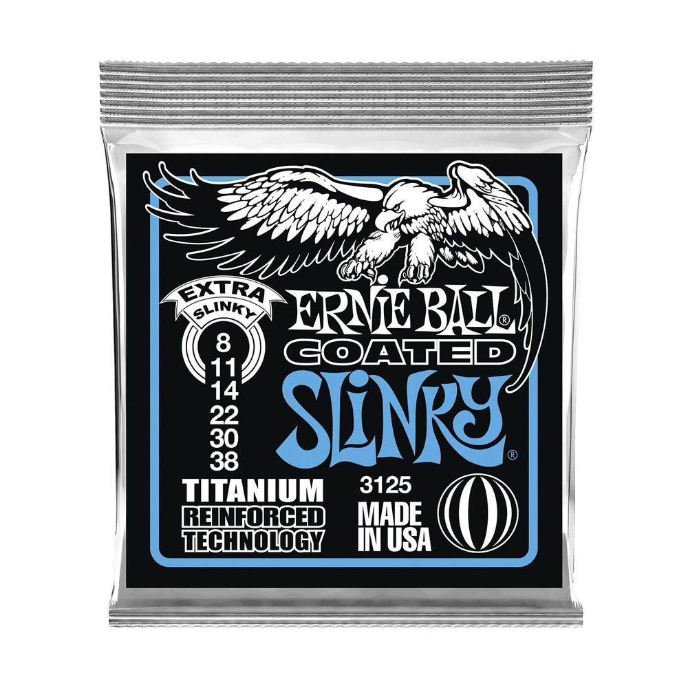 Струни для електрогітари 8-38 Ernie Ball P03125 EB-0107 фото