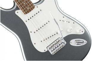 SQUIER by FENDER AFFINITY STRATOCASTER LRL SLICK SILVER Електрогітара SQ-0025 фото