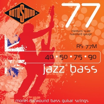 Струни для бас-гітари ROTOSOUND RS77M фото 1
