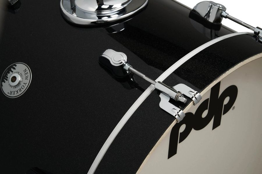 PDP PDNY1604EL New Yorker Shell Pack, 4-Piece Black Onyx Sparkle Finish Ply PD-0145 фото