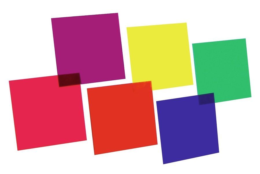 EUROLITE Color-Foil Set 24x24cm,four colors EL-0436 фото