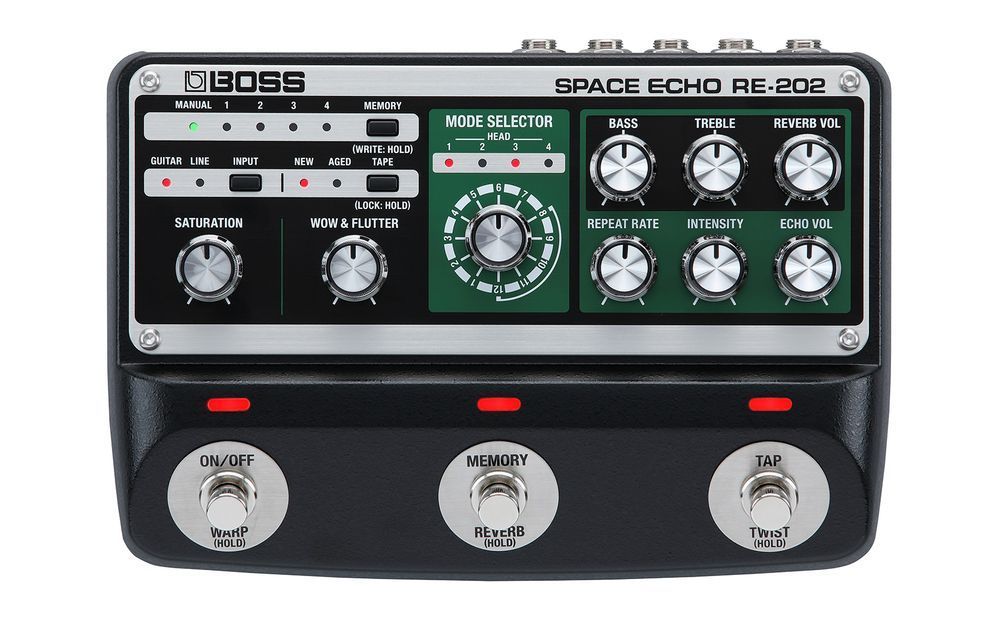 Процесор ефектів Boss RE-202 Space Echo Delay/Reverb BO-0421 фото