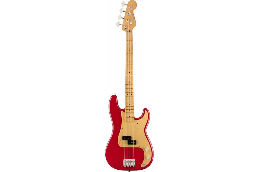 FENDER VINTERA '50s PRECISION BASS MN DAKOTA RED Бас-гитара FE-0631 фото