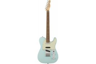 FENDER DELUXE NASHVILLE TELECASTER PAU FERRO DAPHNE BLUE Электрогитара FE-0322 фото