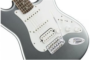 SQUIER by FENDER AFFINITY STRAT HSS LRL SLICK SILVER Електрогітара SQ-0097 фото