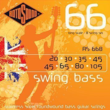 Струни для бас-гітари ROTOSOUND RS668 RS-0421 фото