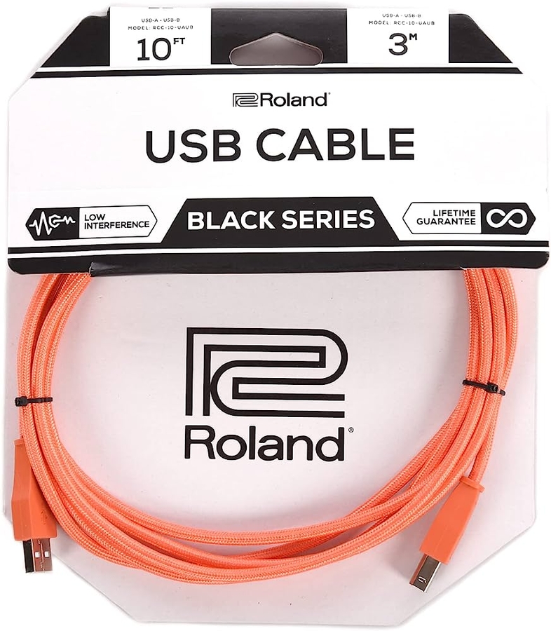 USB-кабель серии "Black" Roland RCC-10-UAUB (3 метра) фото 3