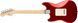 SQUIER by FENDER PARANORMAL CYCLONE LRL CANDY APPLE RED Электрогитара SQ-0182 фото 2
