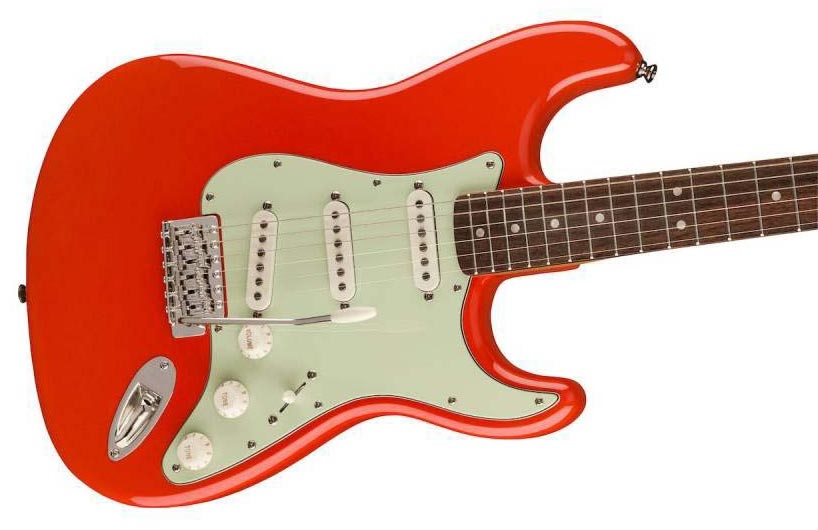 SQUIER by FENDER CLASSIC VIBE 60S STRATOCASTER FSR LRL FIESTA RED Електрогітара фото 3