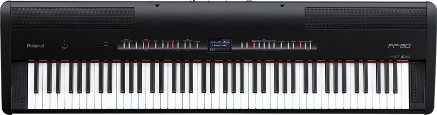 Цифрове фортепіано ROLAND FP-80-BK фото 1