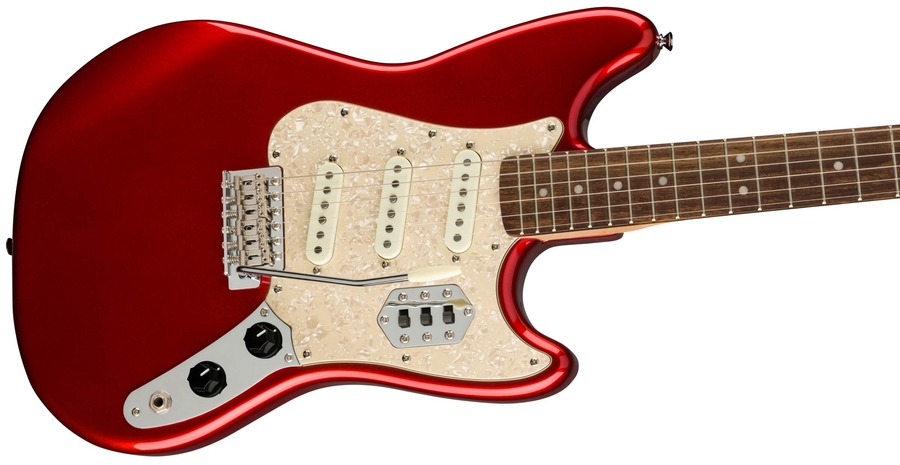 SQUIER by FENDER PARANORMAL CYCLONE LRL CANDY APPLE RED Електрогітара фото 4