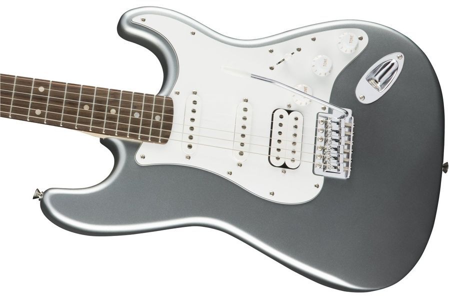 SQUIER by FENDER AFFINITY STRAT HSS LRL SLICK SILVER Электрогитара SQ-0097 фото