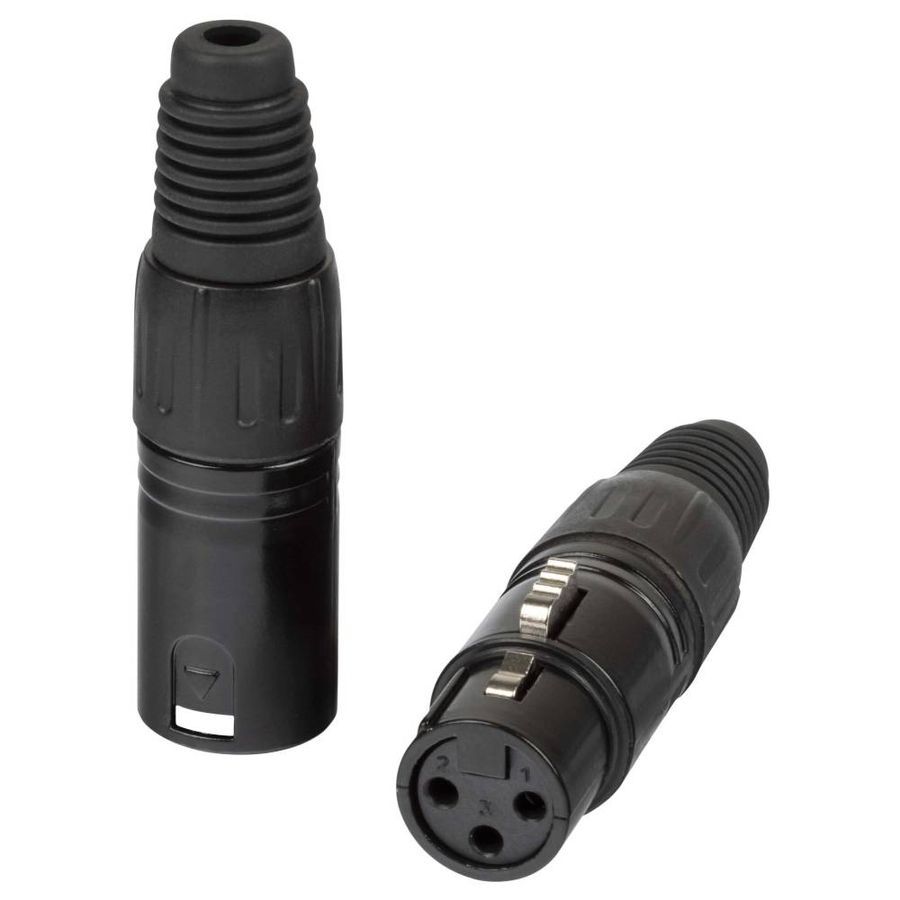 XLR разъем PROEL XLR3MVBK PR-5606 фото