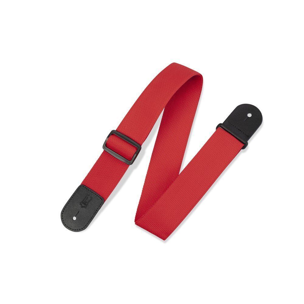 Ремінь гітарний Levys M8 POLY RED LE-0106 фото