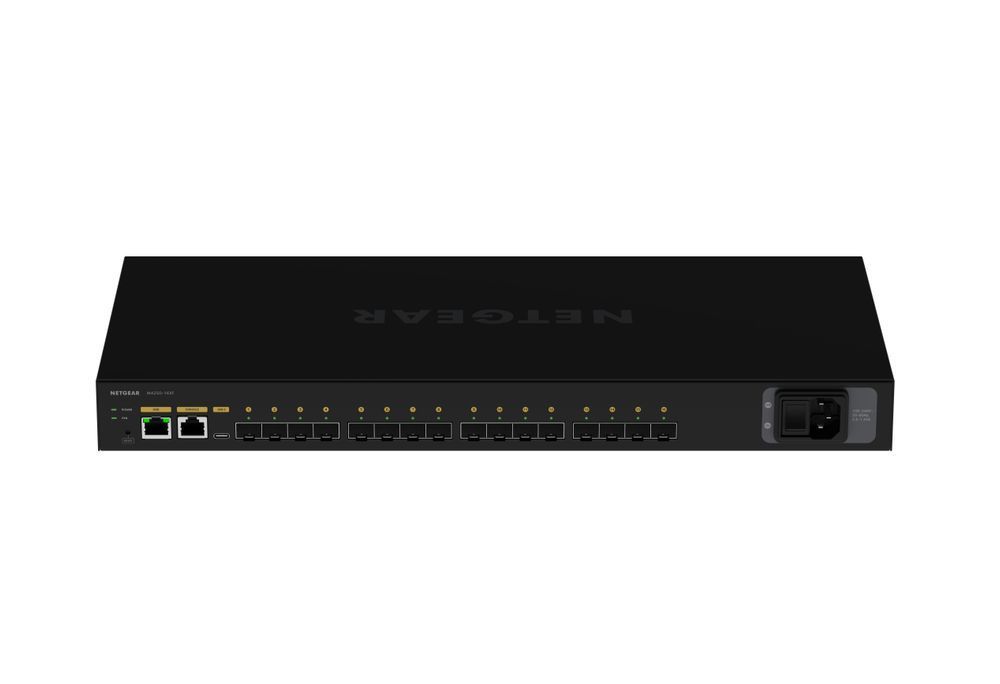 Комутатор NETGEAR M4250-16XF (XSM4216F), 16xSFP+, AV Line керований L2 XSM4216F-100EUS фото